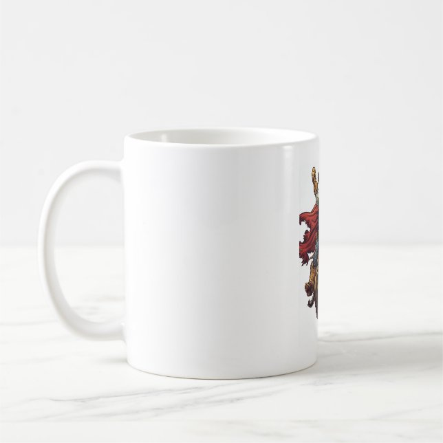 Taza De Café Yehaw Kitty - Rodeo de Cowboy gato salvaje del oes (Izquierda)