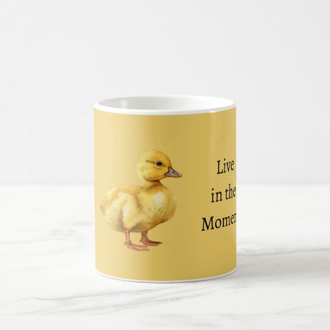 Taza De Café Yellow Baby Duckling (Centro)