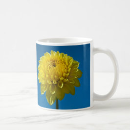 Taza De Café Yellow Dahlia Mug