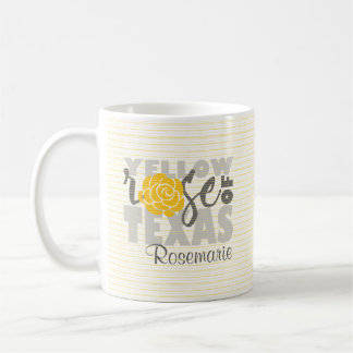 Taza De Café Yellow Rose of Texas