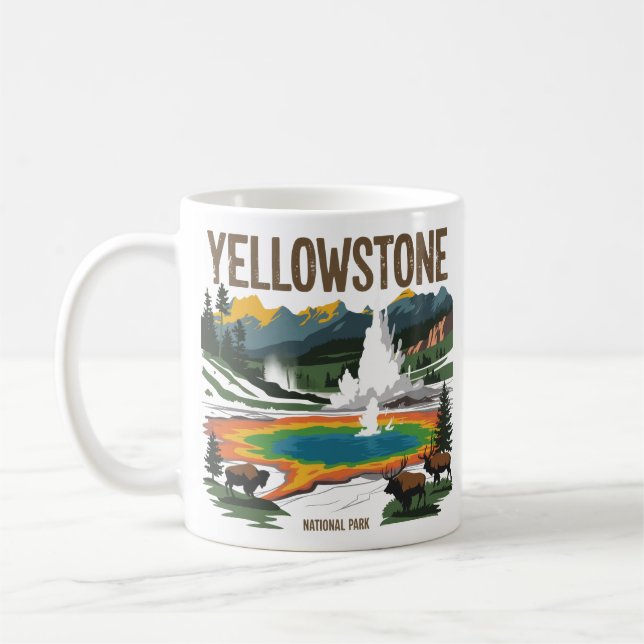 Taza De Café Yellowstone (Izquierda)