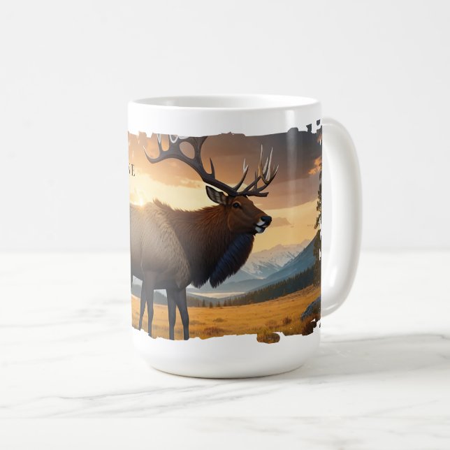 Taza De Café Yellowstone Elk Mug (Anverso derecho)