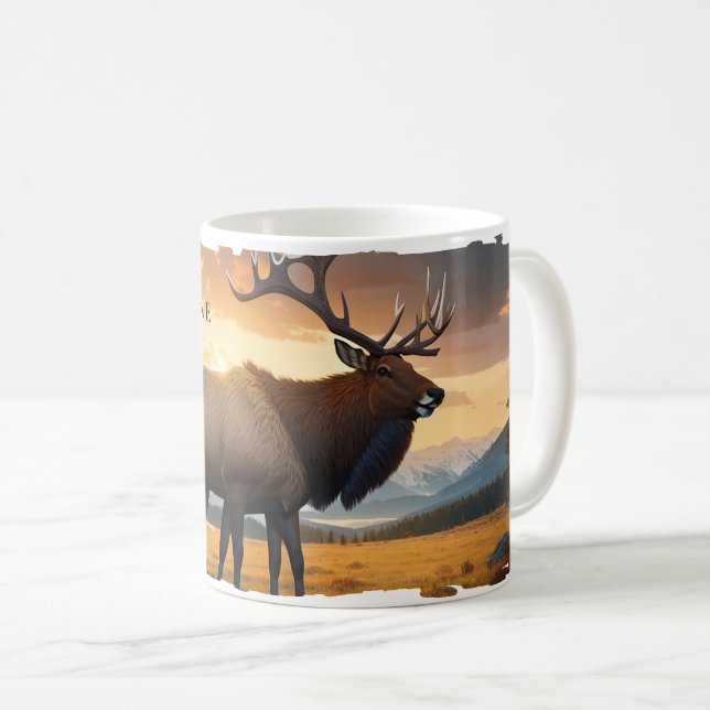 Taza De Café Yellowstone Elk Mug (Anverso derecho)