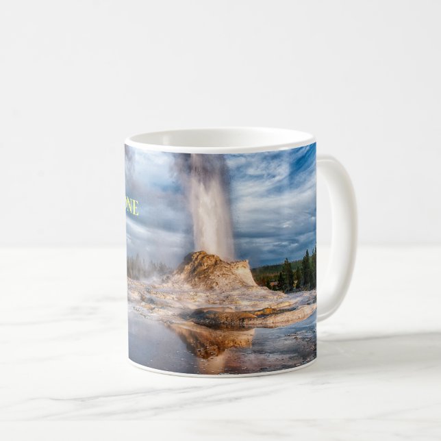 Taza De Café Yellowstone Geyser Mug (Anverso derecho)