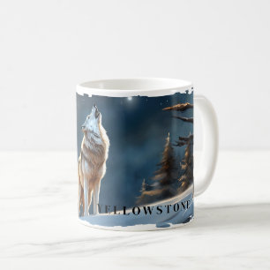 Taza De Café Yellowstone Wolf Mug