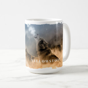Taza De Café Yellowstone Wolves Mug