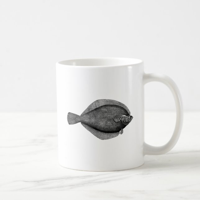 Taza De Café Yellowtail Flounder (Derecha)