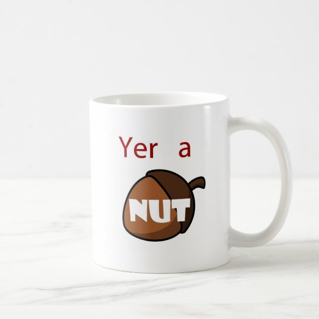 Taza De Café YER una nuez (Derecha)