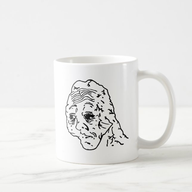 Taza De Café Yes Honey Wojak Meme (Derecha)