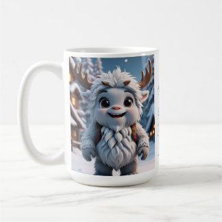 Taza De Café Yeti festivo
