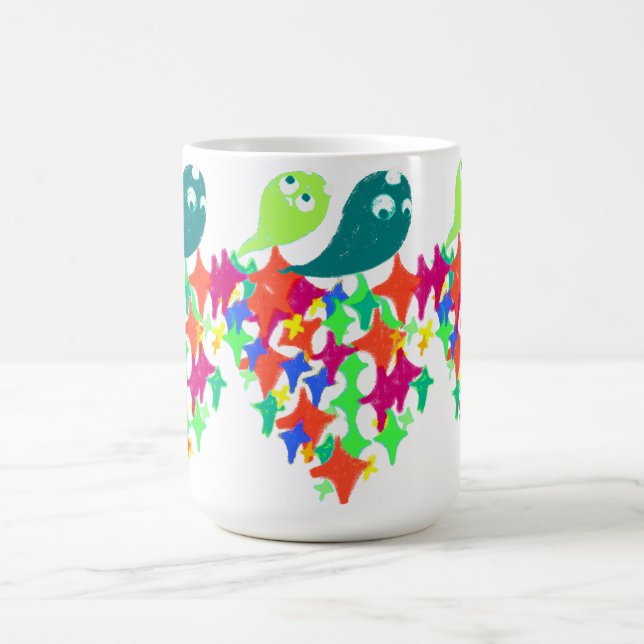Taza De Café Yeti Monstruo Brillante (Centro)