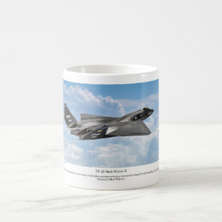 Taza De Café YF-23 black widow ii