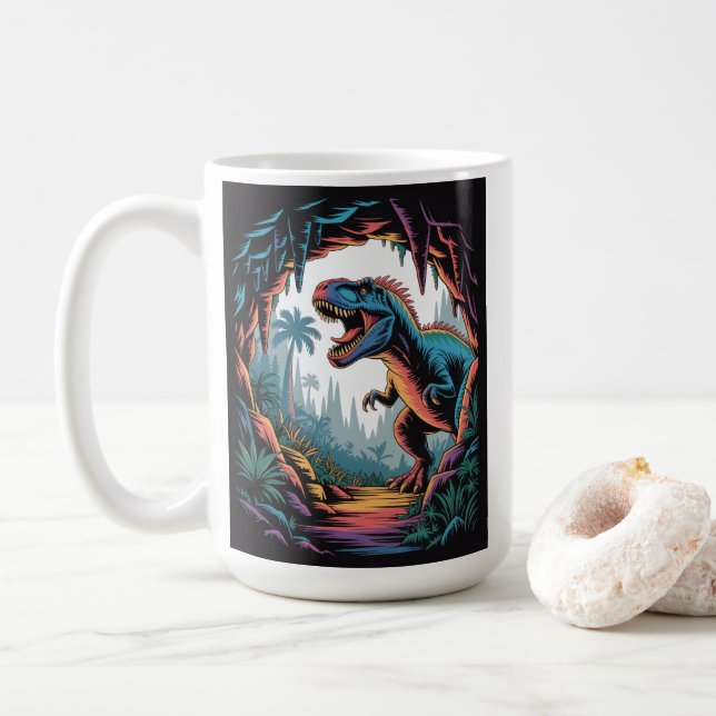 Taza De Café Yikes! That One’s Big (Con donut)