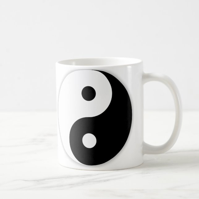 Taza De Café Yin y Yang (Derecha)
