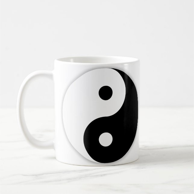 Taza De Café Yin y Yang de mano izquierda (Izquierda)