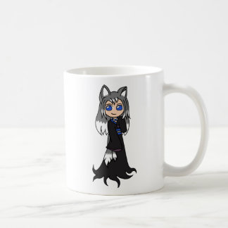 Taza De Café Yin y Yang los chicas del Fox (Kitsune)