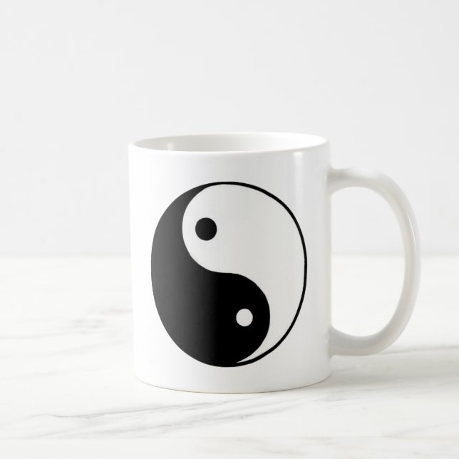 Taza De Café Yin Yang (Derecha)