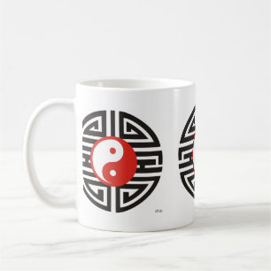 Taza De Café Yin Yang Tattoo Yantra
