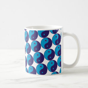 Taza De Café yin yang zen meditación tao