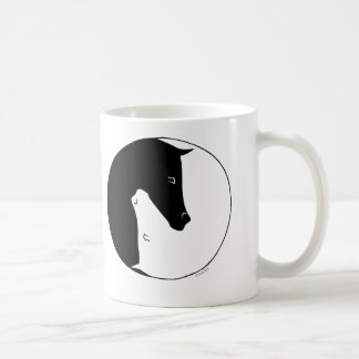 Taza De Café Ying ecuestre Yang