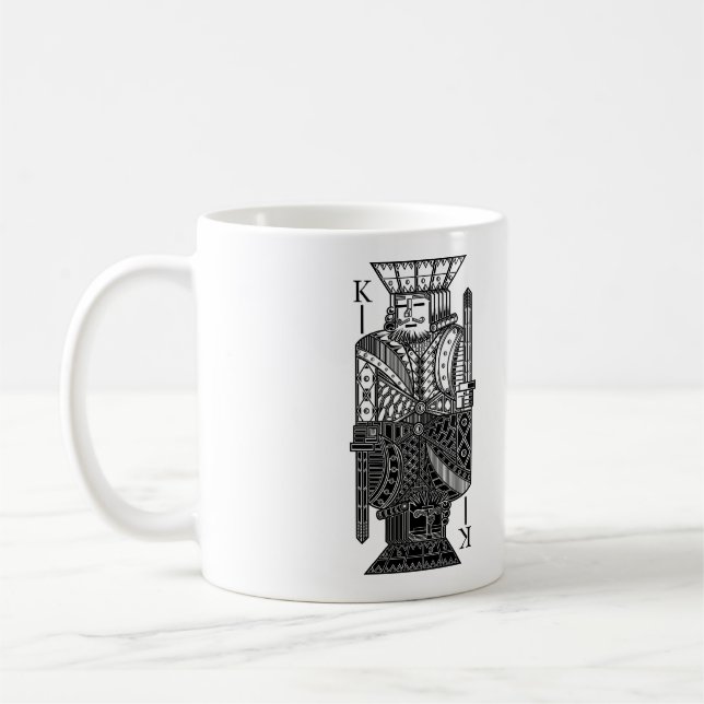 Taza De Café Ying Yang King (Izquierda)