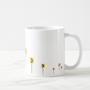 Taza De Café YMy66" señales de tráfico 1