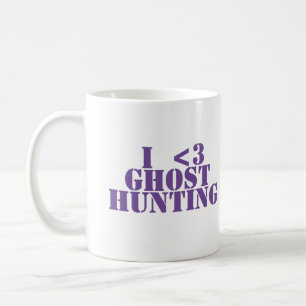 Taza De Café "Yo <3 cazadores fantasmas", fango espeluznante