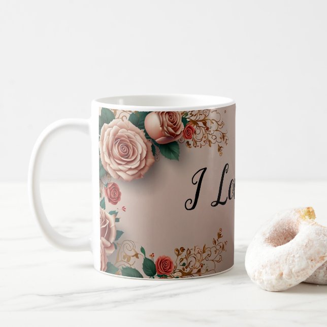 Taza De Café Yo Amo Mi Yo Mismo ( me amo ) (Con donut)