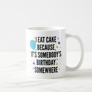 Taza De Café Yo Como Pastel