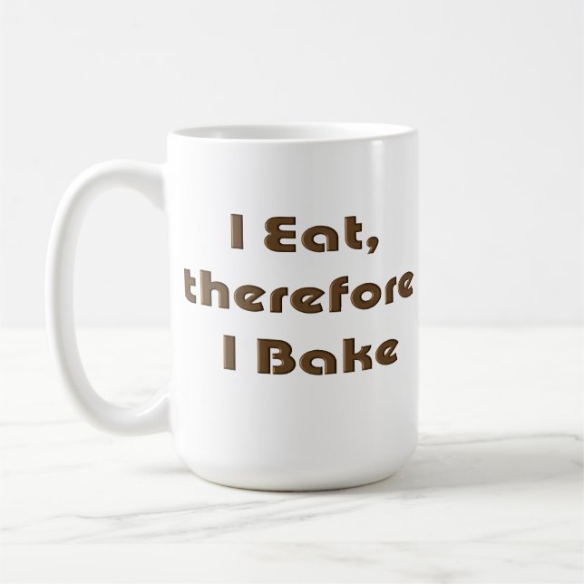 Taza De Café Yo como, por lo tanto cuezo (Izquierda)