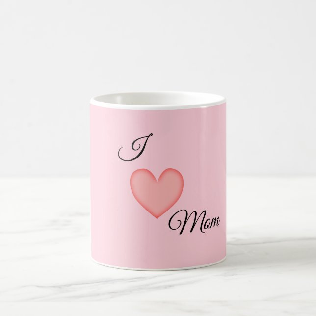 Taza De Café Yo corazón a mamá (Centro)