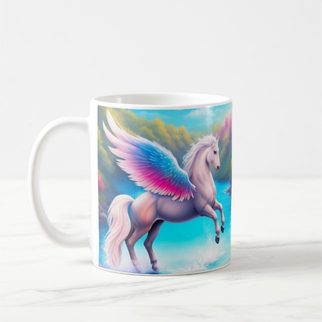 Taza De Café Yo creo en lo maravilloso (Pegasus) (Izquierda)