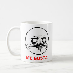 Taza De Café Yo Gusta (texto)