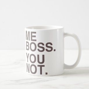 Taza De Café Yo Jefe No (LEON)