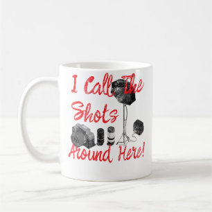 Taza De Café Yo mando aquí - Fotografía Unisex