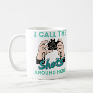 Taza De Café Yo mando aquí Fotos divertidas T S
