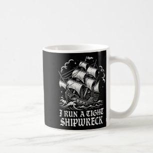 Taza De Café Yo Manejo Un Fuerte Creciente Pirate Quo Sarcástic