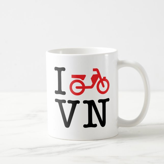 Taza De Café Yo moto Vietnam (Derecha)