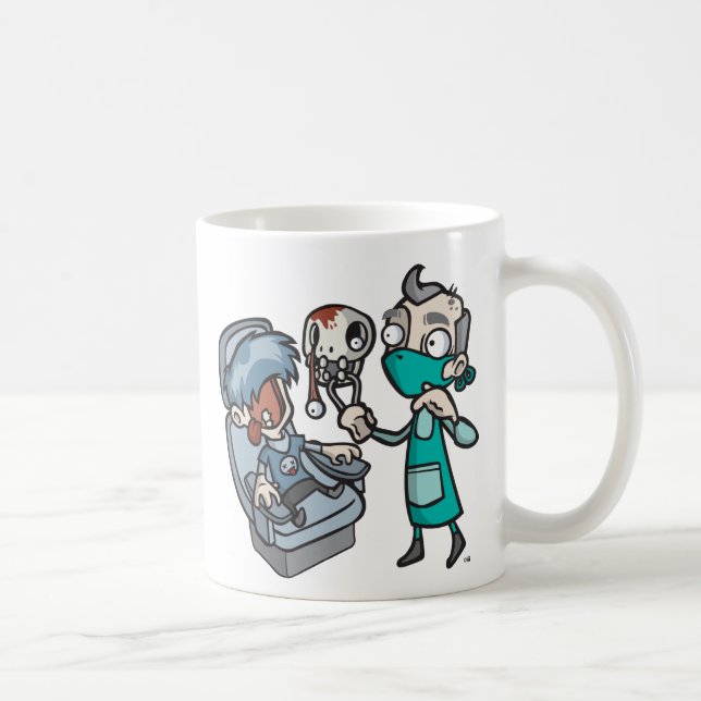 Taza De Café Yo-Odio--Dentista (Derecha)