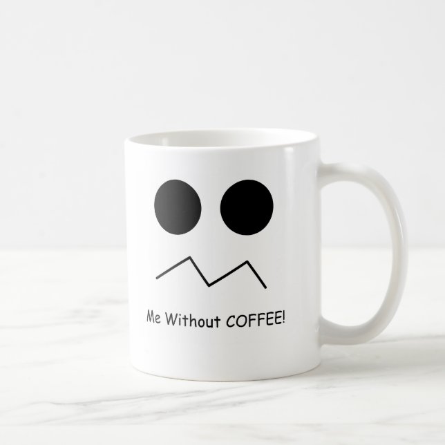Taza De Café ¡Yo sin CAFÉ! (Derecha)