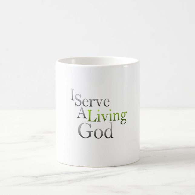 Taza De Café Yo sirvo (Centro)