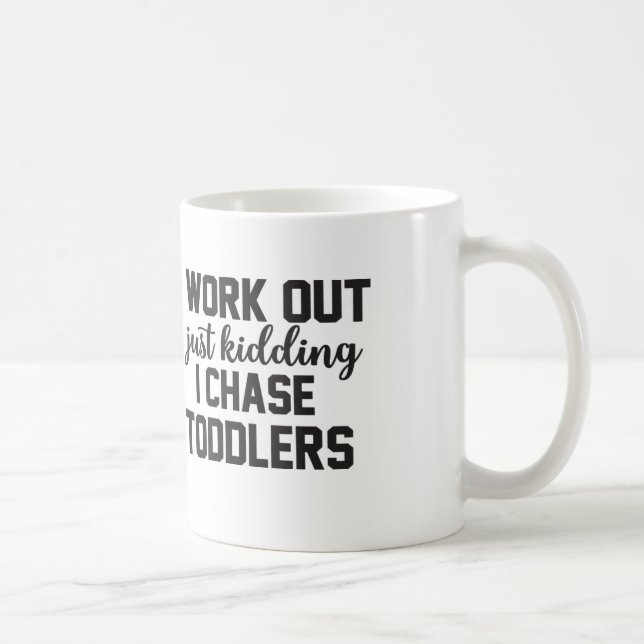 Taza De Café Yo Trabajo Solo Secuestrando A Los Pequeños, Mamá  (Derecha)