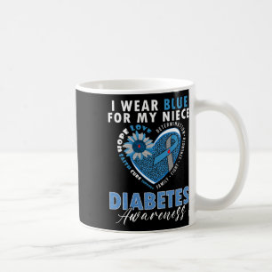 Taza De Café Yo Uso Azul Para Mi Niñez La Conciencia Sobre La D