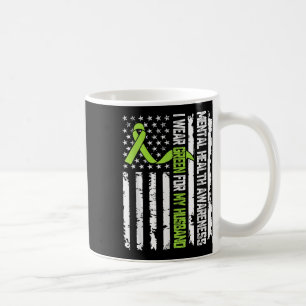 Taza De Café Yo Uso El Verde Para Los Conocimientos De Salud Me