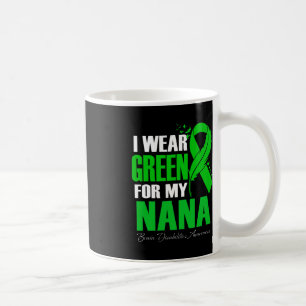 Taza De Café Yo Uso El Verde Para Mi Nana Brain Disabilities Aw