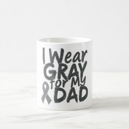 Taza De Café Yo uso gris para mi papá