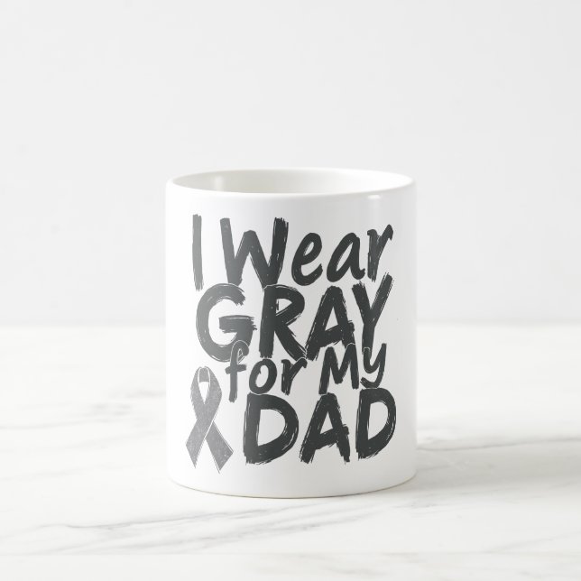Taza De Café Yo uso gris para mi papá (Centro)