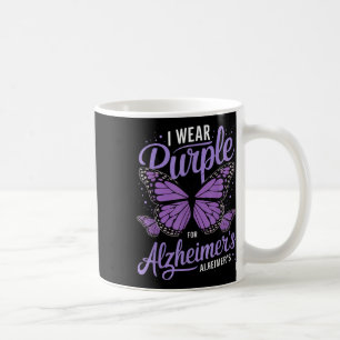 Taza De Café Yo Uso Púrpura Para Heimers Awareness Heimers