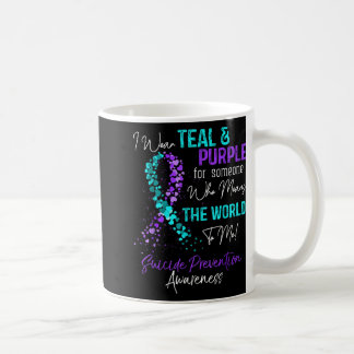 Taza De Café Yo Uso Verde Azul Claro Y Morado Conciencia De Pre