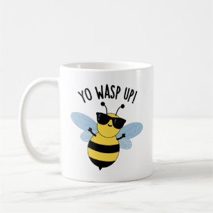 Taza De Café Yo Wasp Up Funny Bug Puns